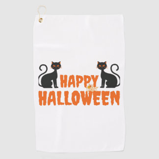 Serviette De Golf meilleur cadeau pour halloween happy halloween