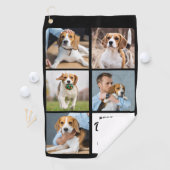 Serviette De Golf Meilleur CHIEN DAD Ever - Golfer - Personnalisé 5  (En situation)