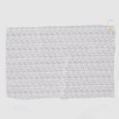 Serviette De Golf Meilleur design décoratif Douze (Horizontal)