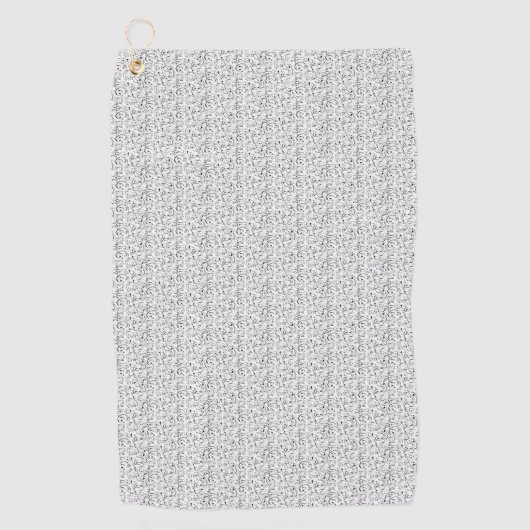 Serviette De Golf Meilleur design décoratif Douze (Devant)
