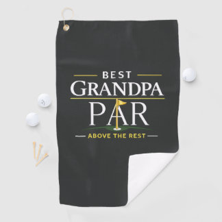 Serviette De Golf Meilleur Grand-Père PAR Au-Dessus Du Reste Serviet