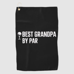 Serviette De Golf Meilleur Grand-Père par Cadeau de Golf Parfait Hum