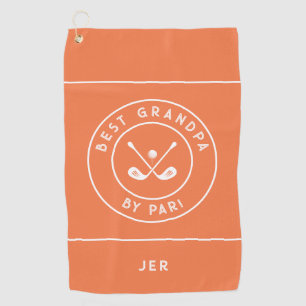 Serviette De Golf Meilleur Grand-Père par Par Citation drôle de go