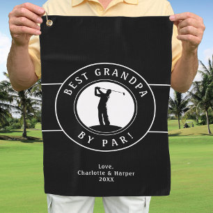 Serviette De Golf Meilleur Grand-Père Par Par Élégant Sport Golfeur 