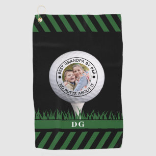 Serviette De Golf Meilleur Grand-Père Par Par No Putts À Propos Phot