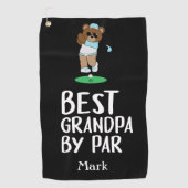 Serviette De Golf Meilleur grand-père par Par pour grand-père (Devant)