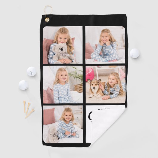 Serviette De Golf Meilleur GRANDPA jamais - Golfer - Personnalisé 5  (En situation)