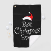 Serviette De Golf Meilleur Noël jamais (En situation)