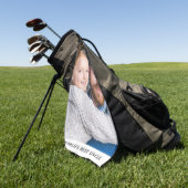 Serviette De Golf Meilleur Oncle Niece Nephew Photo (Vert)