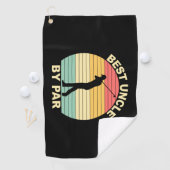 Serviette De Golf Meilleur oncle par Par - Golf (En situation)