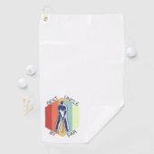 Serviette De Golf Meilleur oncle par Par Retro (En situation)
