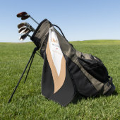 Serviette De Golf Meilleur papa (Vert)
