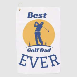 Serviette De Golf Meilleur papa de golf jamais