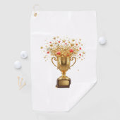Serviette De Golf Meilleur Papa du Monde (En situation)