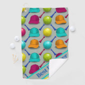 Serviette De Golf Meilleur Papa Ever (En situation)