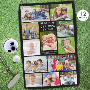 Serviette De Golf Meilleur PAPA GRAND MODERNE PAR 12 Photos personna