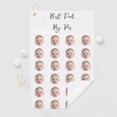 Serviette De Golf Meilleur papa Par Par Famille Présents Animal Visa (En situation)