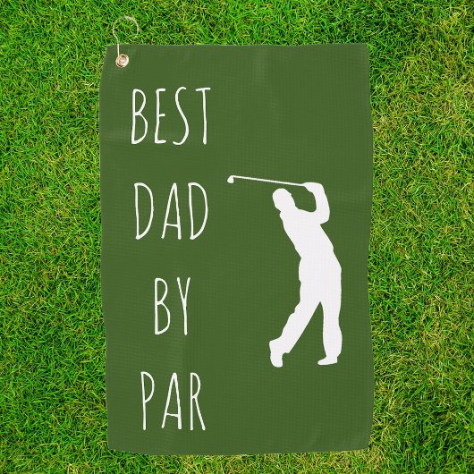 Serviette De Golf Meilleur papa par Par Funny Golf Golf