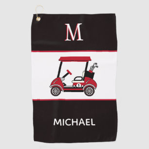 Serviette De Golf Meilleur papa par Par Golf Panier Nom Monogramme