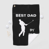 Serviette De Golf Meilleur papa Par Par Par Golf Daddy Golfer Pun Fê (En situation)
