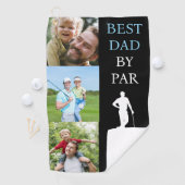 Serviette De Golf Meilleur papa par Par Personnalisé (En situation)