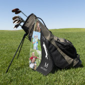 Serviette De Golf Meilleur papa par Par Personnalisé (Vert)