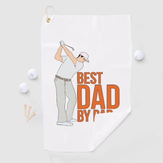 Serviette De Golf Meilleur papa par rapport (En situation)