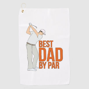 Serviette De Golf Meilleur papa par rapport