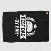 Serviette De Golf Meilleur papa par rapport (Horizontal)