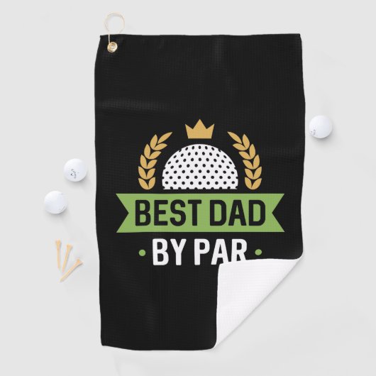 Serviette De Golf Meilleur papa par rapport (En situation)