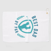 Serviette De Golf Meilleur papa par rapport (Horizontal)