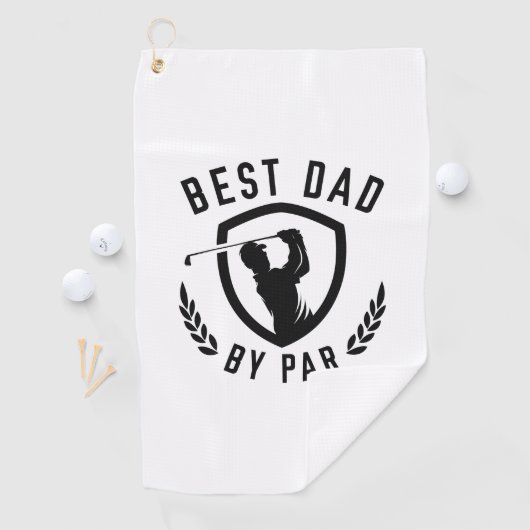 Serviette De Golf Meilleur papa par rapport (En situation)