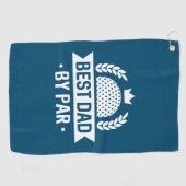Serviette De Golf Meilleur papa par rapport (Horizontal)