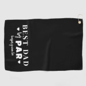 Serviette De Golf Meilleur papa par rapport (Horizontal)