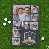 Serviette De Golf Meilleur papa par rapport | Collage de photos
