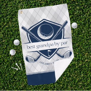 Serviette De Golf Meilleur par cadeau pour papa, grand-père pas papa