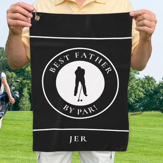 Serviette De Golf Meilleur Père Par Par Golfer Custom Sports Moderne