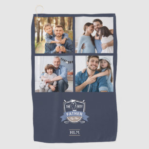 Serviette De Golf Meilleur Père Par Par Photos Personnalisées Servie