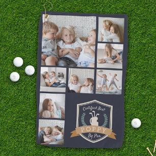 Serviette De Golf Meilleur Poppy par défaut Collage de photos