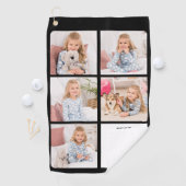 Serviette De Golf Meilleure DADDY Ever - Golfer - Personnalisé 5 Pho (En situation)