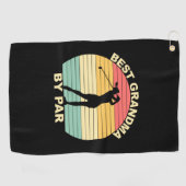 Serviette De Golf Meilleure Grand-mère Par - Golf (Horizontal)