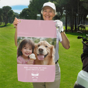 Serviette De Golf Meilleure grand-mère par parodie drôle personnalis