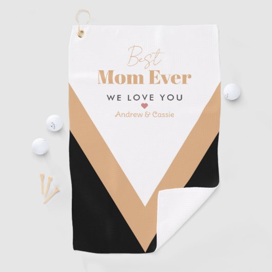 Serviette De Golf Meilleure maman jamais (En situation)