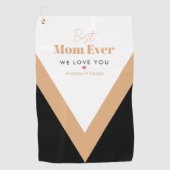 Serviette De Golf Meilleure maman jamais (Devant)