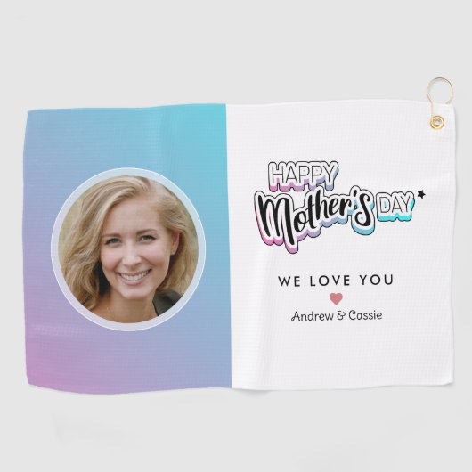 Serviette De Golf Meilleure maman jamais (Horizontal)