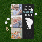 Serviette De Golf Meilleure Pawpaw Par | Collage photo Monogram