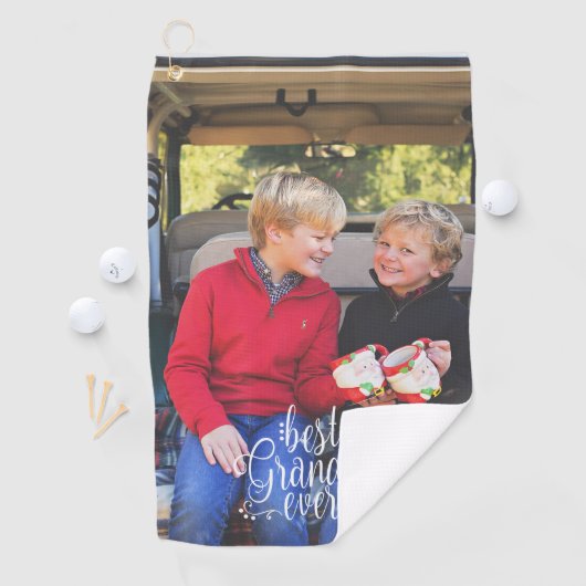 Serviette De Golf Meilleure photo de grand-mère (En situation)