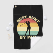 Serviette De Golf Meilleure Tante Par - Golf (En situation)