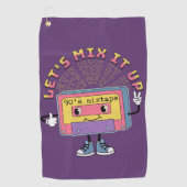 Serviette De Golf Mélangons-le. (Devant)