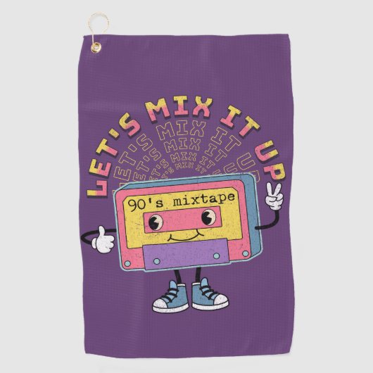 Serviette De Golf Mélangons-le. (Devant)